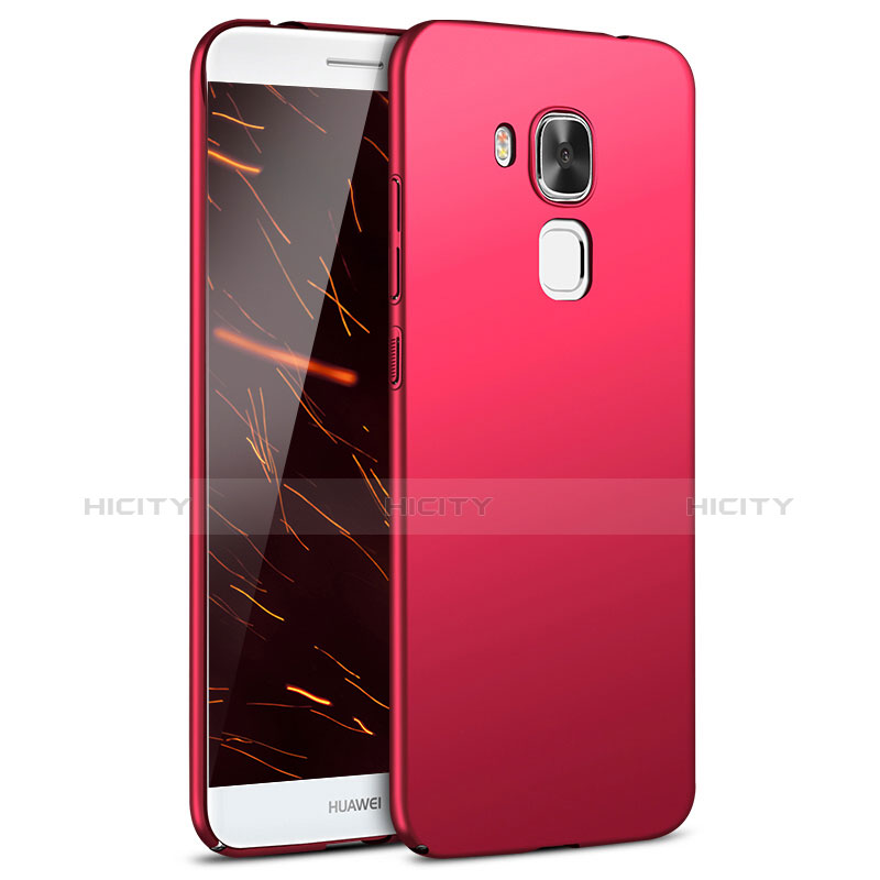 Coque Plastique Rigide Etui Housse Mat M02 pour Huawei Nova Plus Rouge Plus