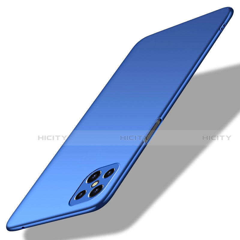 Coque Plastique Rigide Etui Housse Mat M02 pour Oppo Reno4 Z 5G Bleu Plus