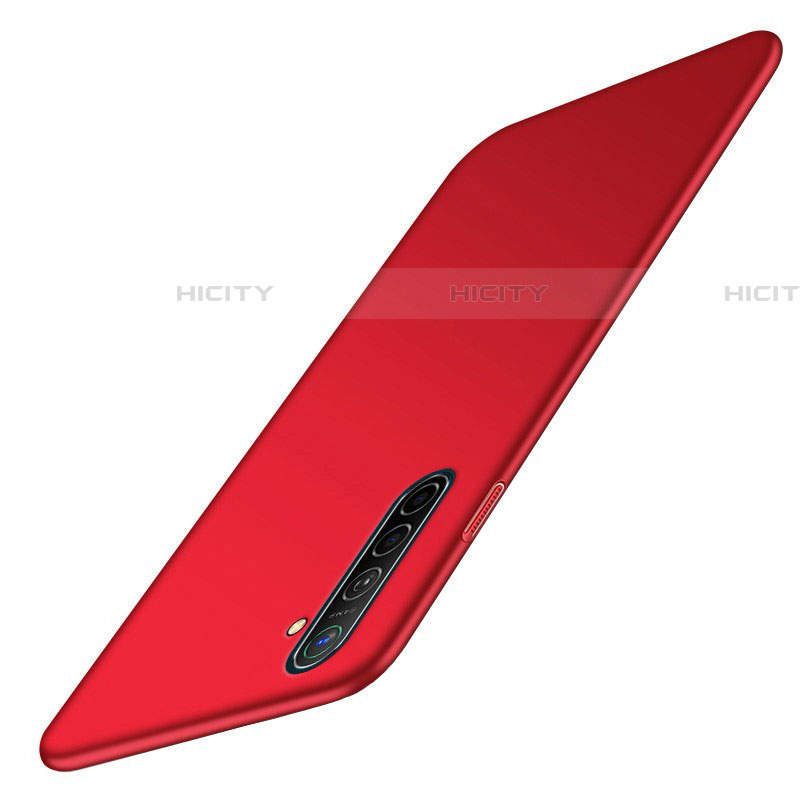 Coque Plastique Rigide Etui Housse Mat M02 pour Realme XT Rouge Plus