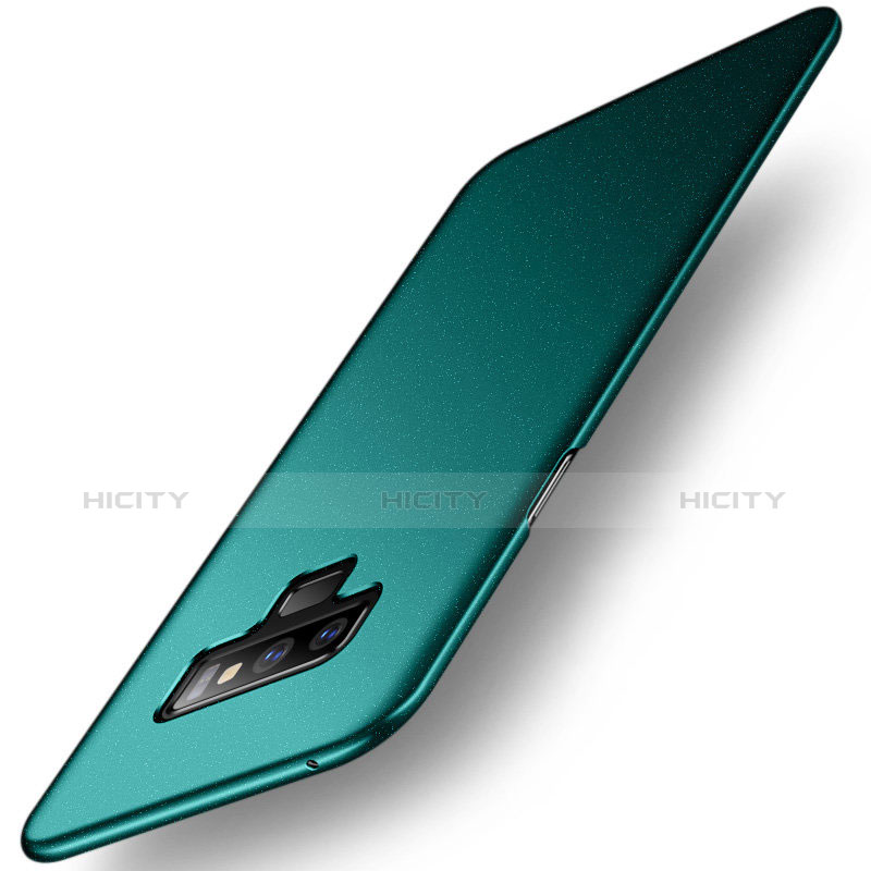 Coque Plastique Rigide Etui Housse Mat M02 pour Samsung Galaxy Note 9 Vert Plus