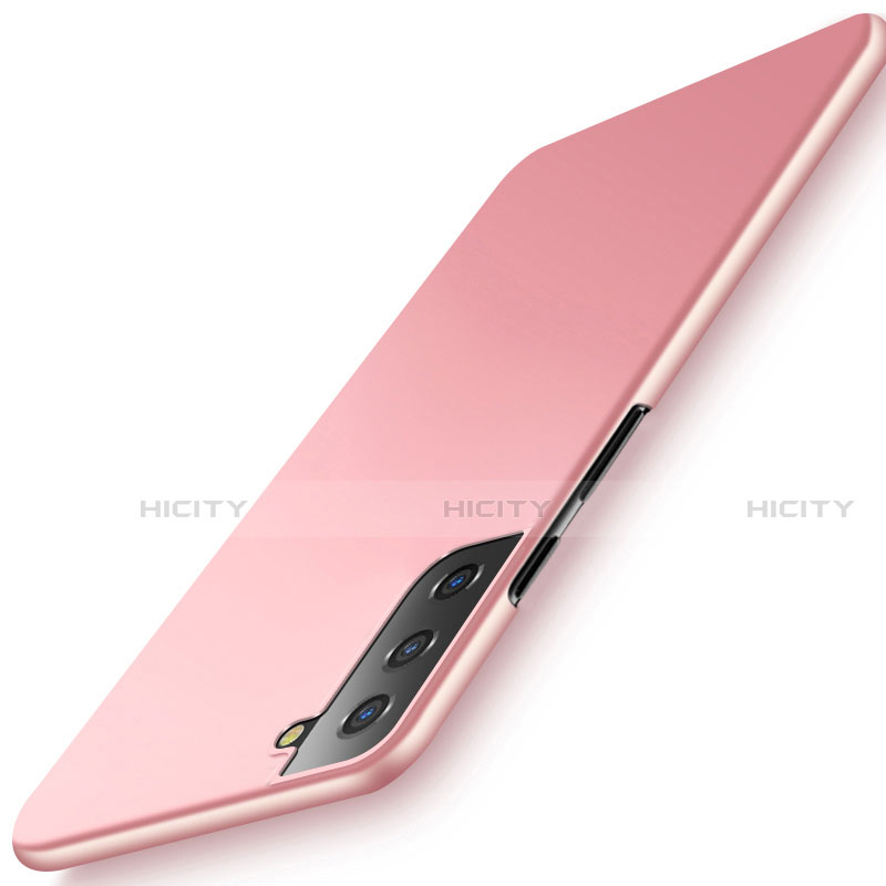 Coque Plastique Rigide Etui Housse Mat M02 pour Samsung Galaxy S21 5G Or Rose Plus