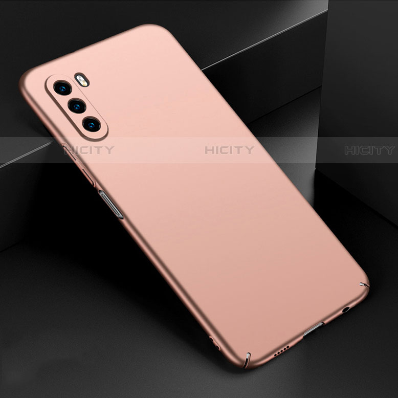 Coque Plastique Rigide Etui Housse Mat M03 pour Huawei Mate 40 Lite 5G Or Rose Plus