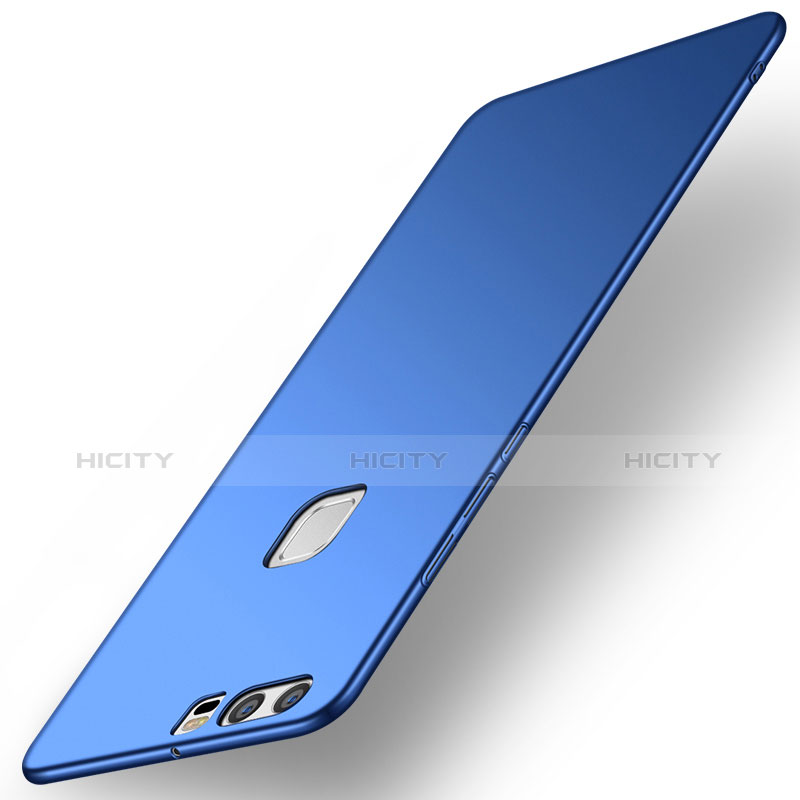Coque Plastique Rigide Etui Housse Mat M03 pour Huawei P9 Bleu Plus