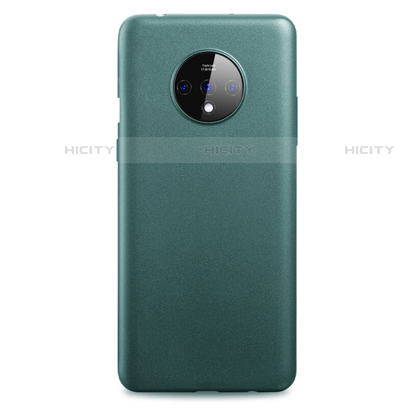 Coque Plastique Rigide Etui Housse Mat M03 pour OnePlus 7T Vert Plus