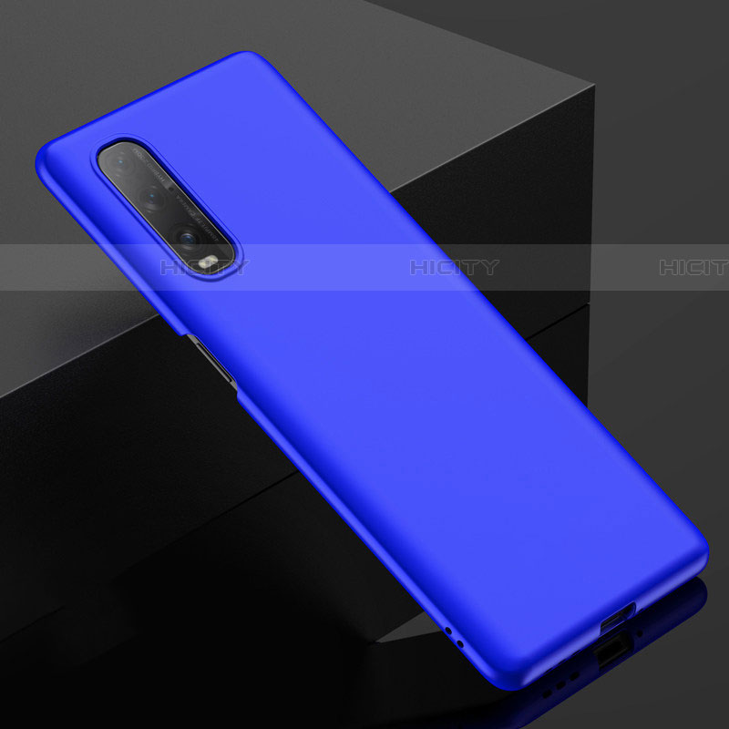 Coque Plastique Rigide Etui Housse Mat M03 pour Oppo Find X2 Bleu Plus