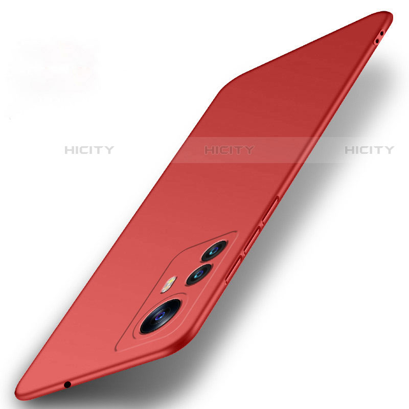 Coque Plastique Rigide Etui Housse Mat M03 pour Xiaomi Mi 12S 5G Rouge Plus