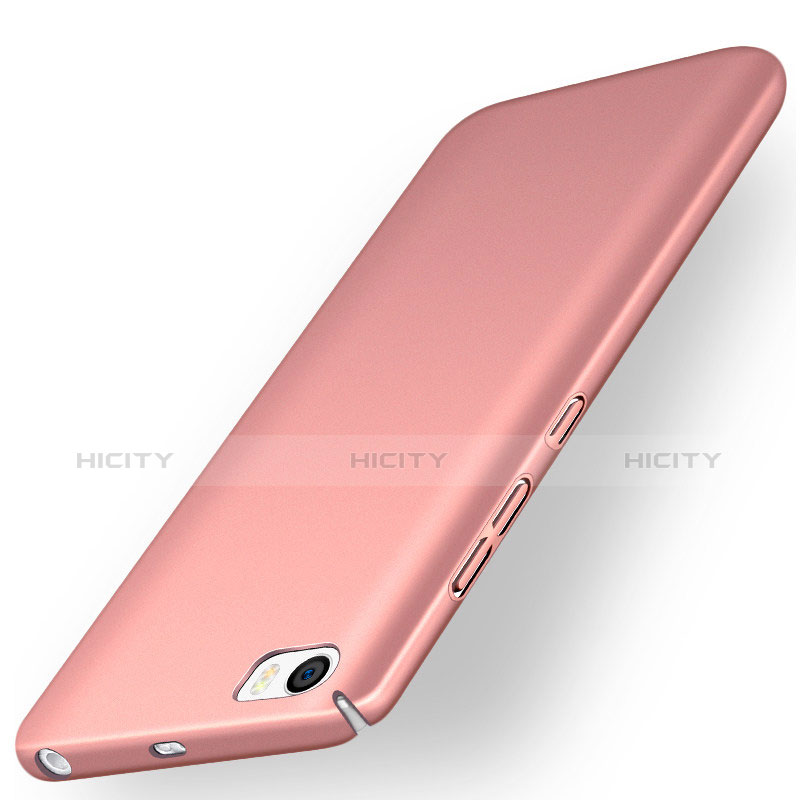 Coque Plastique Rigide Etui Housse Mat M03 pour Xiaomi Mi 5 Or Rose Plus