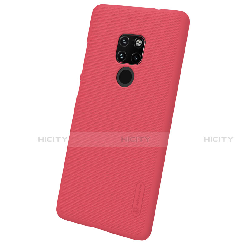 Coque Plastique Rigide Etui Housse Mat M04 pour Huawei Mate 20 Rouge Plus