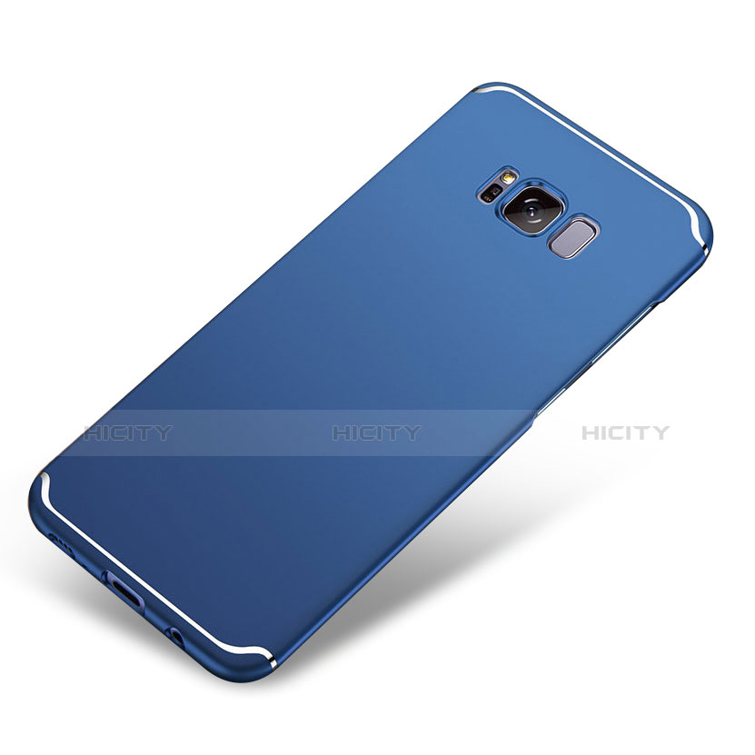 Coque Plastique Rigide Etui Housse Mat M04 pour Samsung Galaxy S8 Plus Bleu Plus