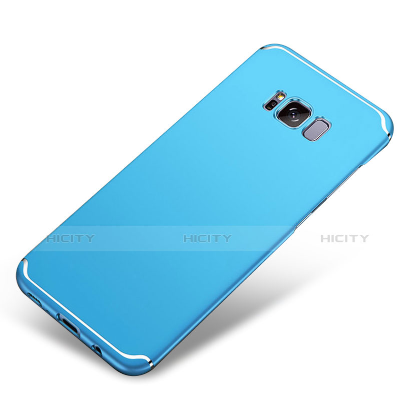 Coque Plastique Rigide Etui Housse Mat M04 pour Samsung Galaxy S8 Plus Bleu Ciel Plus