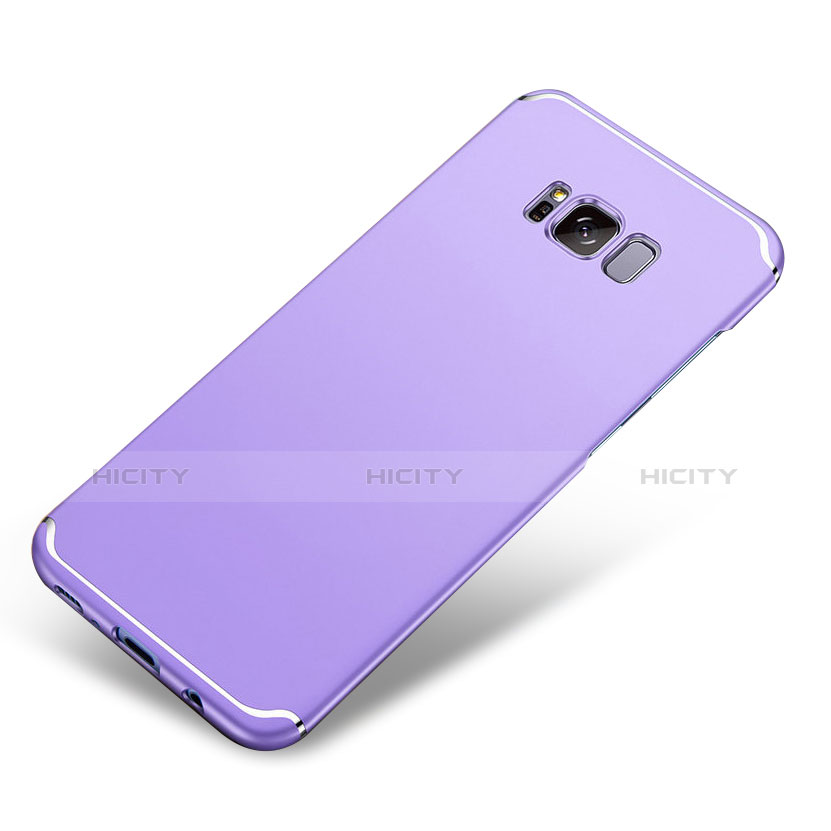 Coque Plastique Rigide Etui Housse Mat M04 pour Samsung Galaxy S8 Violet Plus