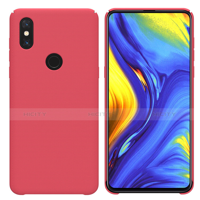 Coque Plastique Rigide Etui Housse Mat M04 pour Xiaomi Mi Mix 3 Rouge Plus