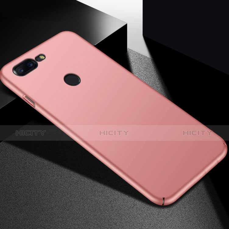 Coque Plastique Rigide Etui Housse Mat M05 pour OnePlus 5T A5010 Or Rose Plus