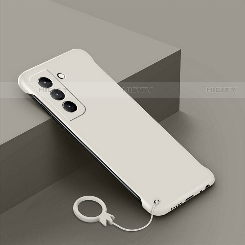 Coque Plastique Rigide Etui Housse Mat M05 pour Samsung Galaxy S21 5G Blanc Plus