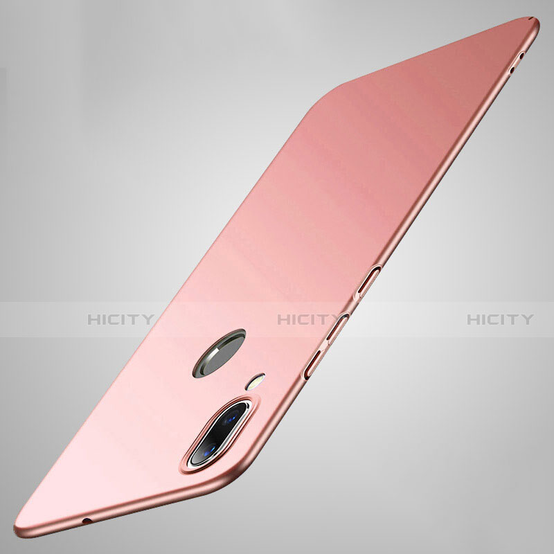 Coque Plastique Rigide Etui Housse Mat P01 pour Huawei Honor 8X Or Rose Plus