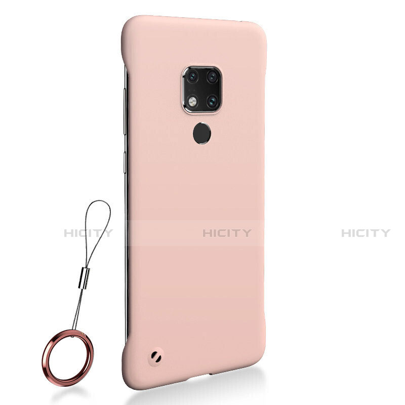 Coque Plastique Rigide Etui Housse Mat P01 pour Huawei Mate 20 Rose Plus