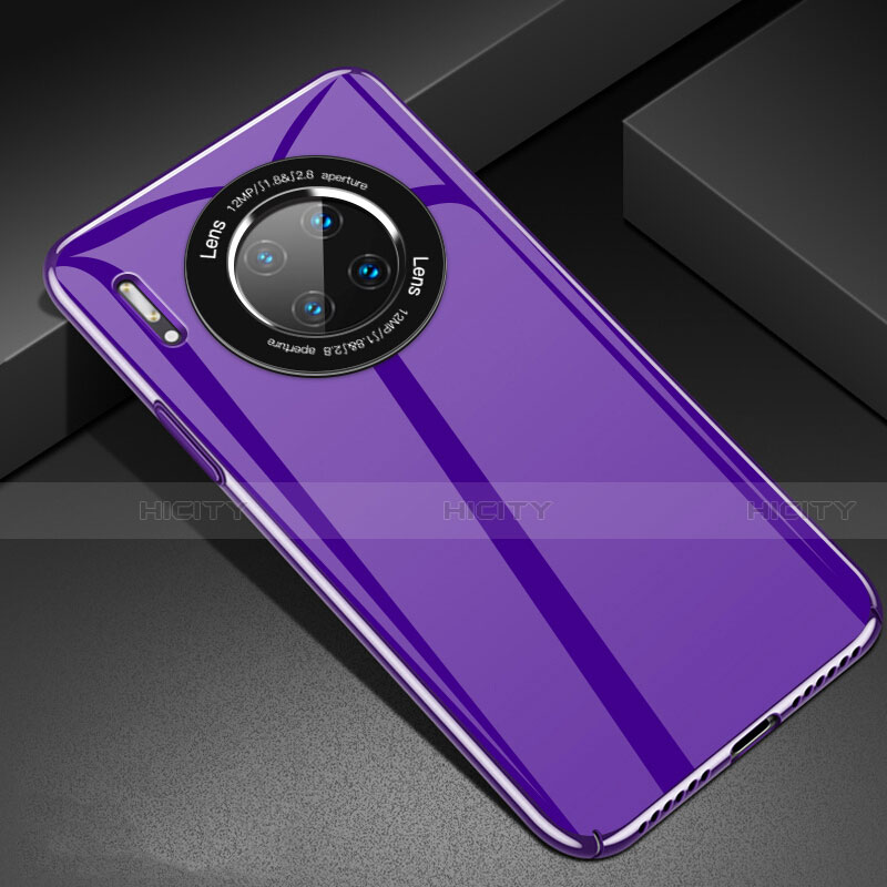 Coque Plastique Rigide Etui Housse Mat P01 pour Huawei Mate 30 5G Violet Plus