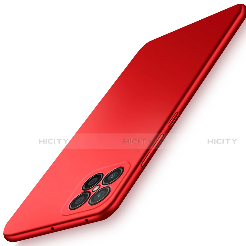 Coque Plastique Rigide Etui Housse Mat P01 pour Huawei Nova 8 SE 5G Rouge Plus