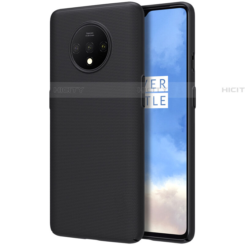 Coque Plastique Rigide Etui Housse Mat P01 pour OnePlus 7T Noir Plus