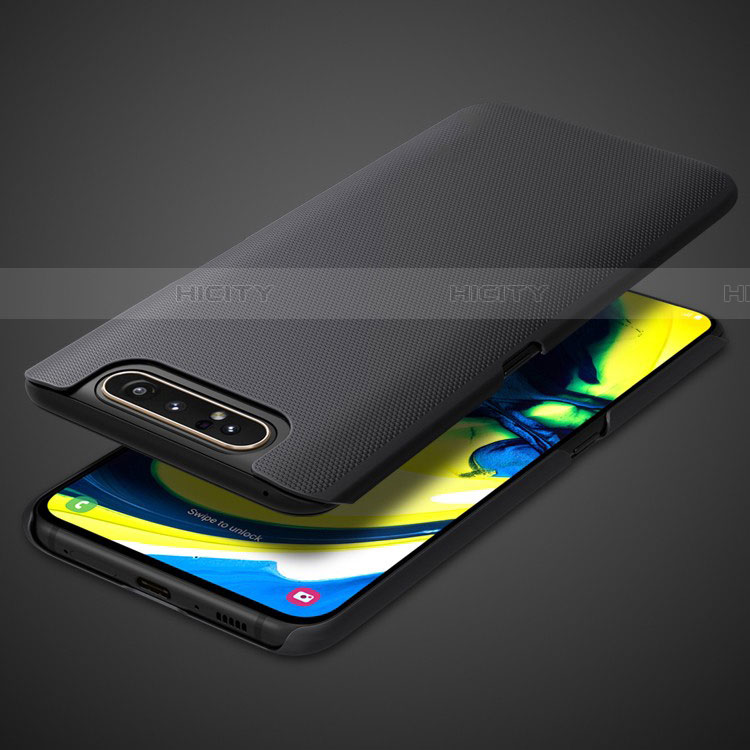 Coque Plastique Rigide Etui Housse Mat P01 pour Samsung Galaxy A80 Plus