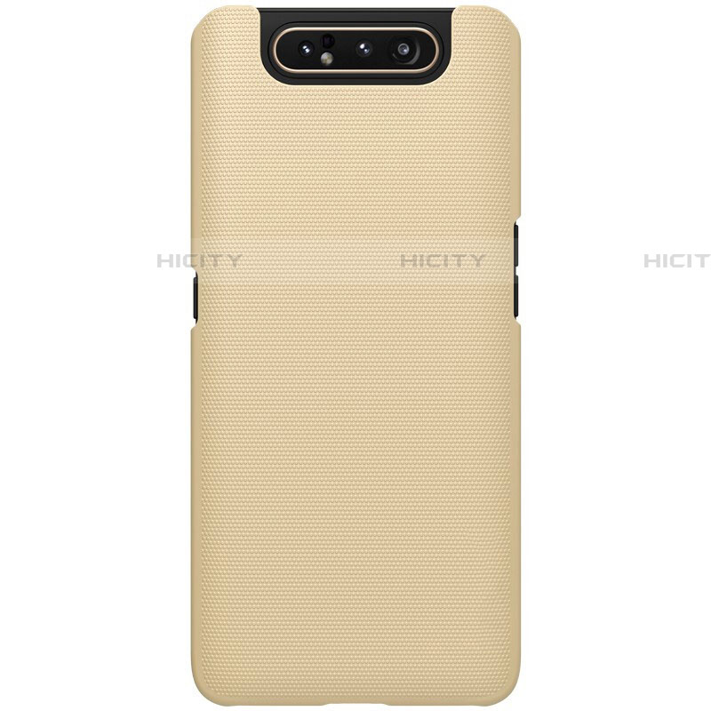 Coque Plastique Rigide Etui Housse Mat P01 pour Samsung Galaxy A90 4G Or Plus