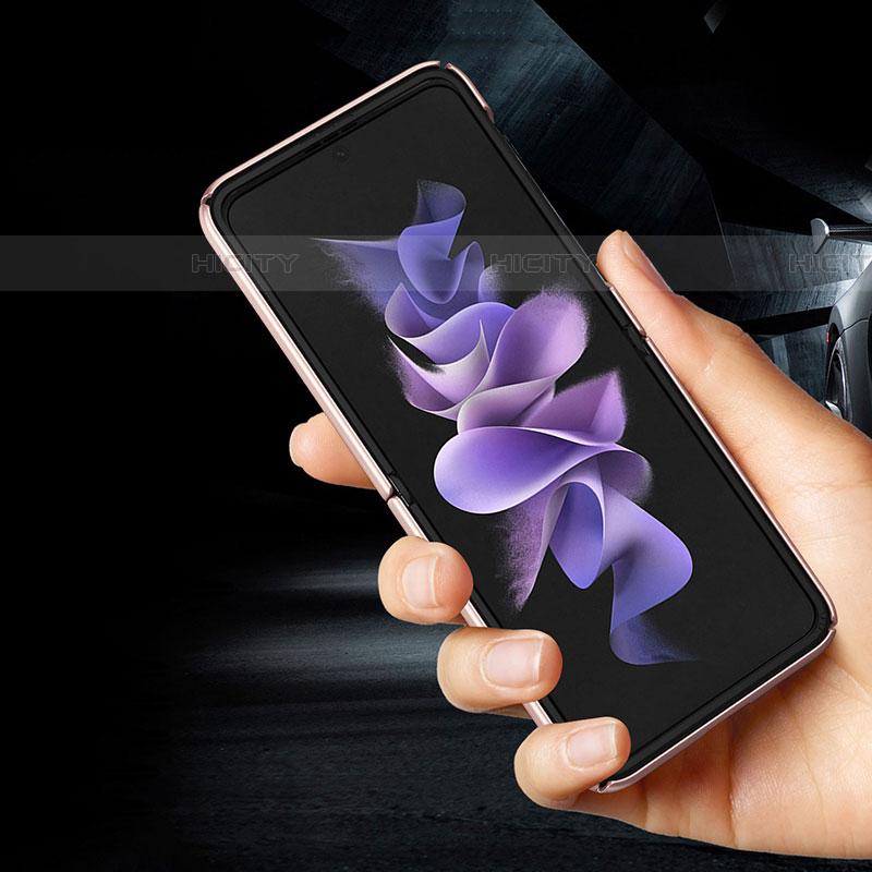 Coque Plastique Rigide Etui Housse Mat P01 pour Samsung Galaxy Z Flip4 5G Plus