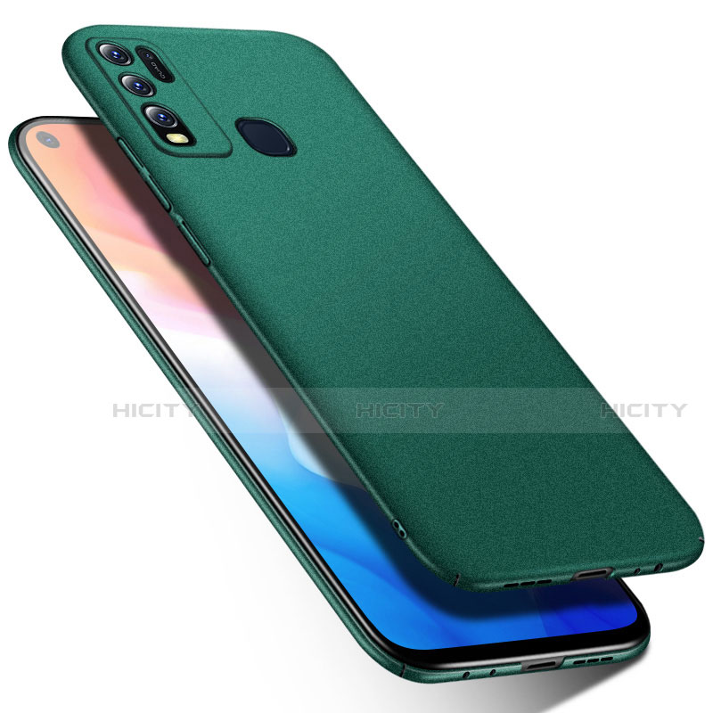 Coque Plastique Rigide Etui Housse Mat P01 pour Vivo Y50 Vert Plus