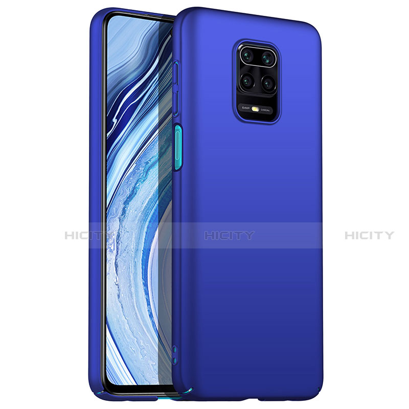 Coque Plastique Rigide Etui Housse Mat P01 pour Xiaomi Poco M2 Pro Bleu Plus