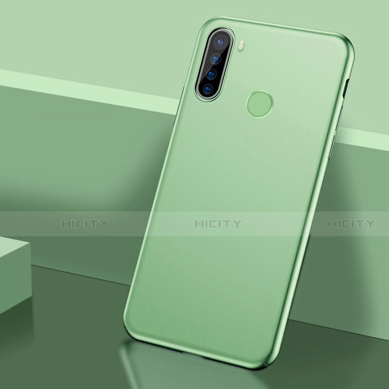 Coque Plastique Rigide Etui Housse Mat P01 pour Xiaomi Redmi Note 8 Vert Plus