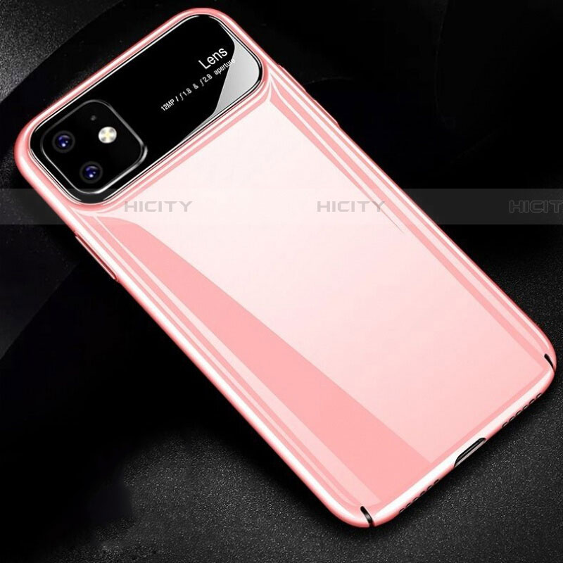 Coque Plastique Rigide Etui Housse Mat P02 pour Apple iPhone 11 Rose Plus