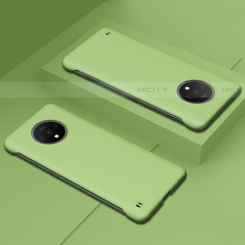 Coque Plastique Rigide Etui Housse Mat P02 pour OnePlus 7T Vert Plus