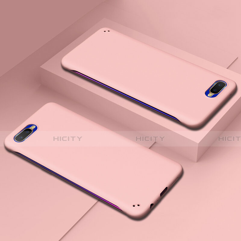 Coque Plastique Rigide Etui Housse Mat P02 pour Oppo R15X Rose Plus