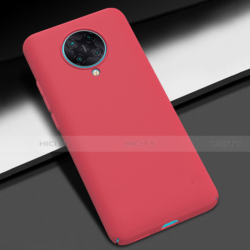 Coque Plastique Rigide Etui Housse Mat P02 pour Xiaomi Redmi K30 Pro Zoom Rouge Plus