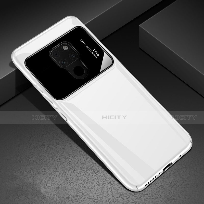 Coque Plastique Rigide Etui Housse Mat P03 pour Huawei Mate 20 X 5G Blanc Plus