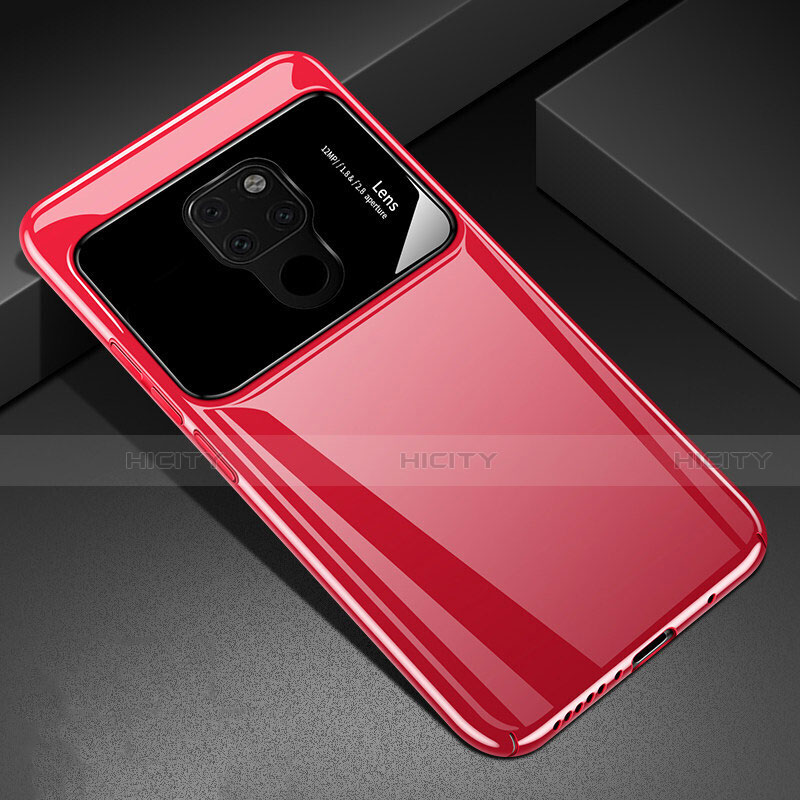 Coque Plastique Rigide Etui Housse Mat P03 pour Huawei Mate 20 X 5G Rouge Plus