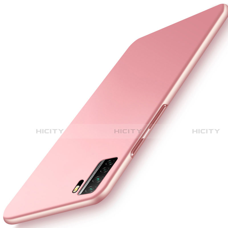 Coque Plastique Rigide Etui Housse Mat P03 pour Huawei Nova 7 SE 5G Or Rose Plus