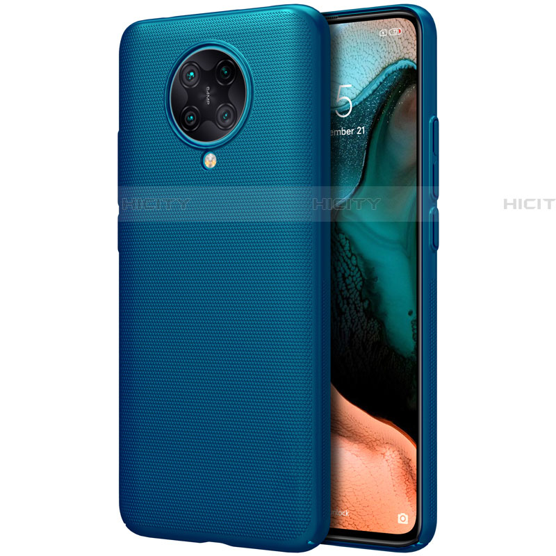 Coque Plastique Rigide Etui Housse Mat P03 pour Xiaomi Poco F2 Pro Bleu Plus