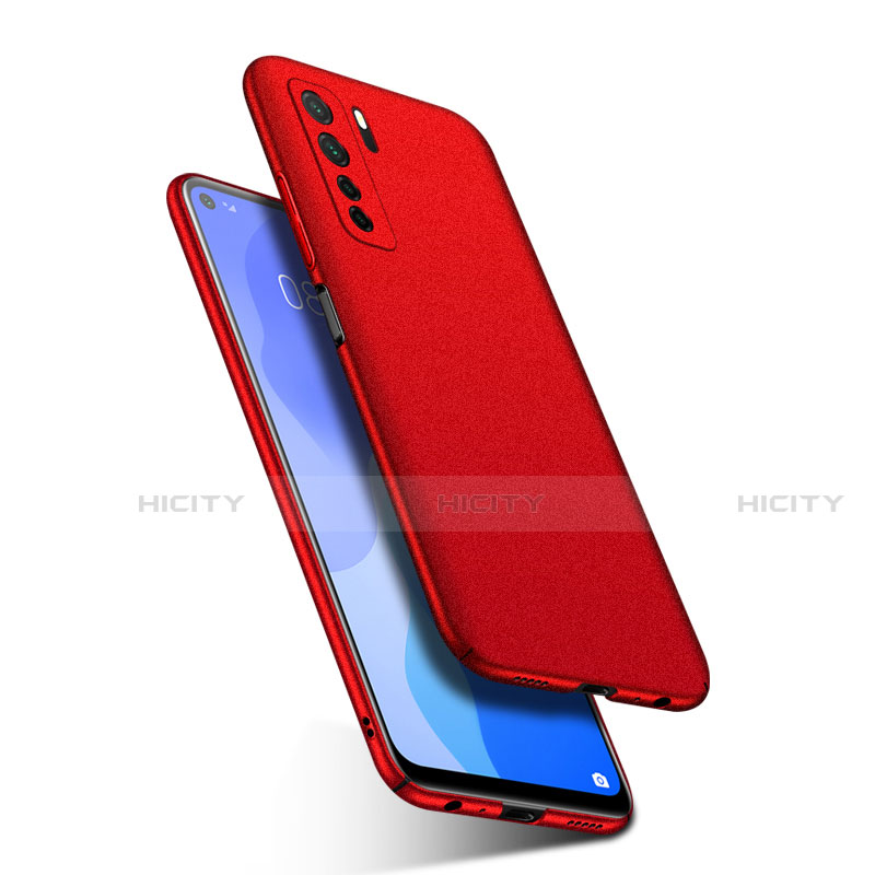 Coque Plastique Rigide Etui Housse Mat P04 pour Huawei Nova 7 SE 5G Rouge Plus