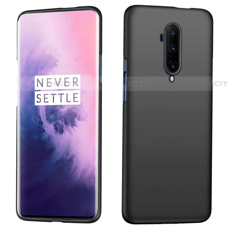 Coque Plastique Rigide Etui Housse Mat P04 pour OnePlus 7T Pro Noir Plus