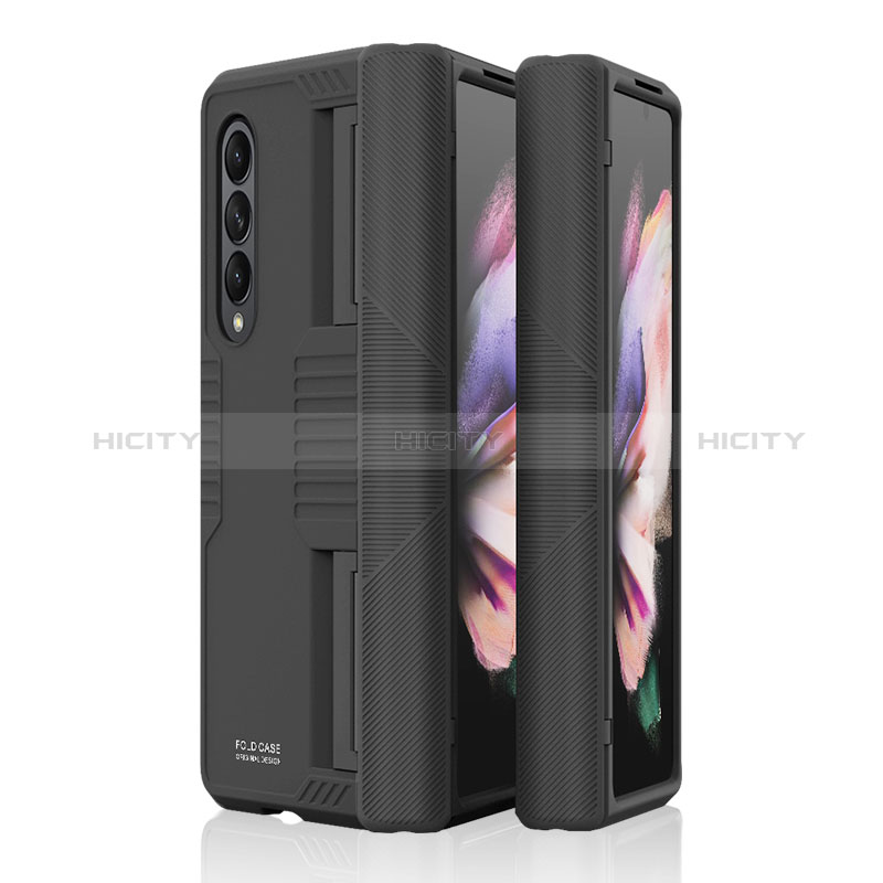 Coque Plastique Rigide Etui Housse Mat P09 pour Samsung Galaxy Z Fold3 5G Noir Plus