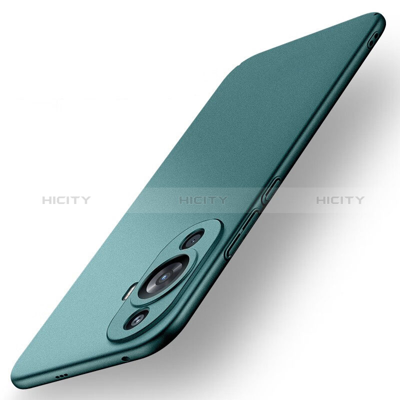 Coque Plastique Rigide Etui Housse Mat pour Huawei Nova 11 Pro Vert Plus