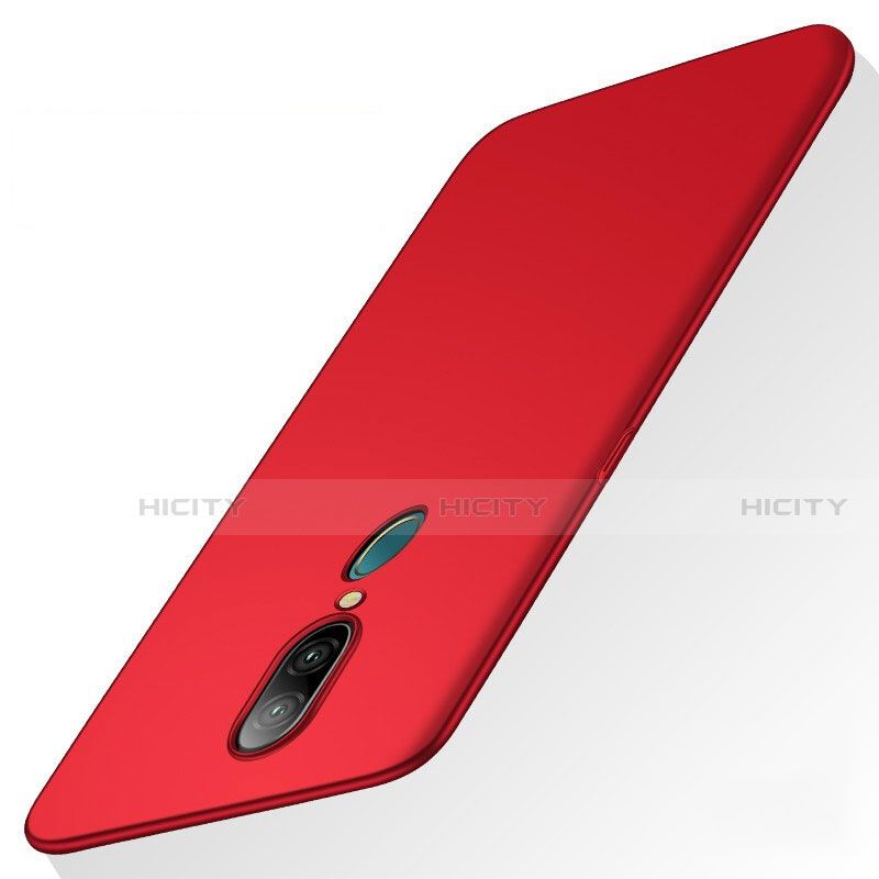 Coque Plastique Rigide Etui Housse Mat pour Oppo A9 Rouge Plus