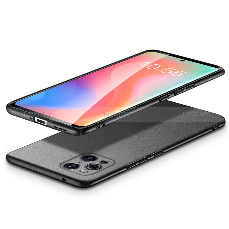 Coque Plastique Rigide Etui Housse Mat pour Oppo Find X3 5G Plus