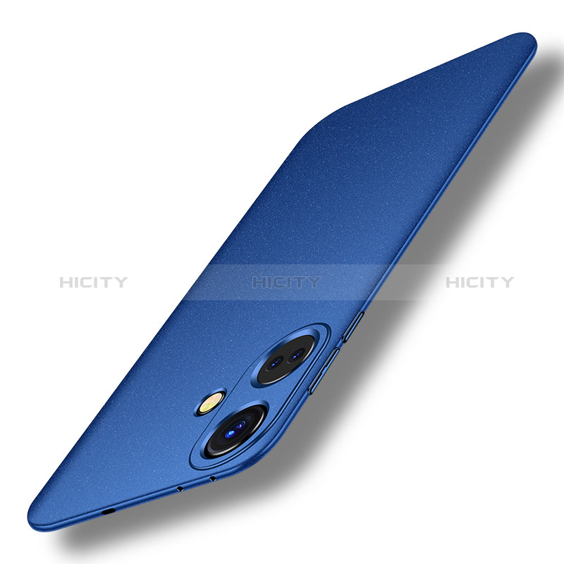 Coque Plastique Rigide Etui Housse Mat pour Oppo K11 5G Bleu Plus