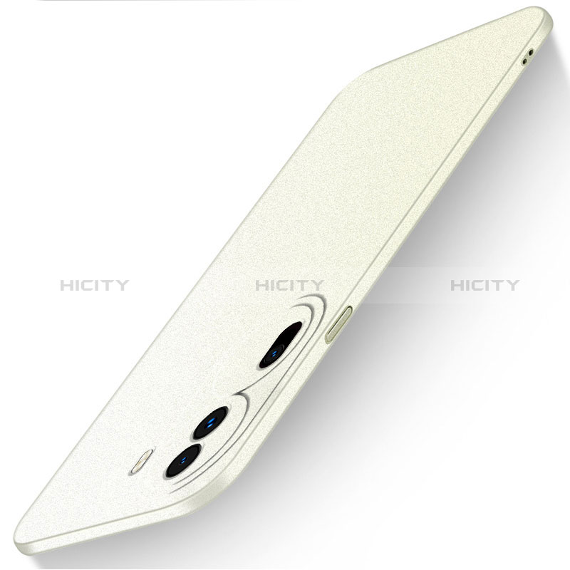 Coque Plastique Rigide Etui Housse Mat pour Oppo Reno11 Pro 5G Blanc Plus