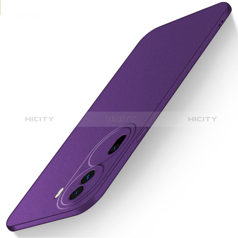 Coque Plastique Rigide Etui Housse Mat pour Oppo Reno11 Pro 5G Violet Plus