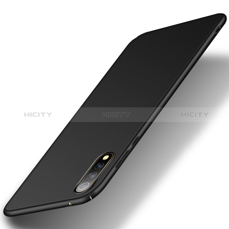 Coque Plastique Rigide Etui Housse Mat pour Vivo Y7s Noir Plus