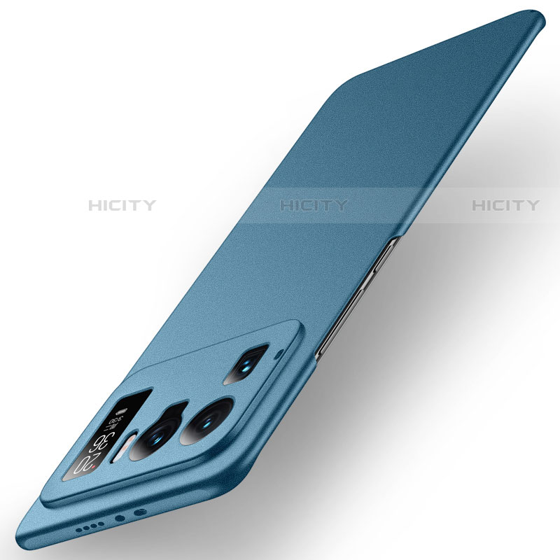 Coque Plastique Rigide Etui Housse Mat pour Xiaomi Mi 11 Ultra 5G Bleu Plus