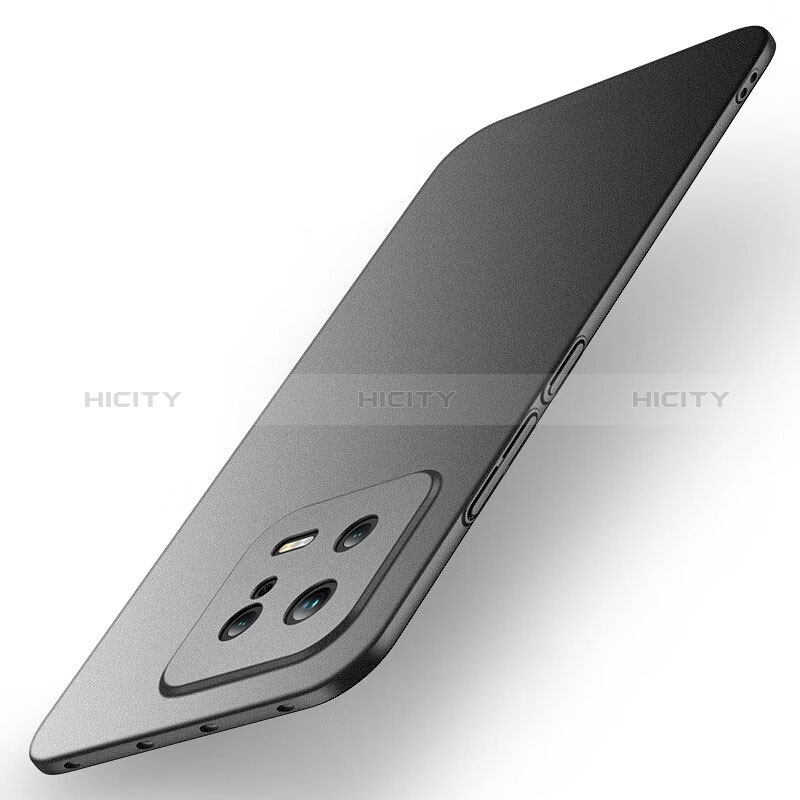 Coque Plastique Rigide Etui Housse Mat pour Xiaomi Mi 13 5G Noir Plus
