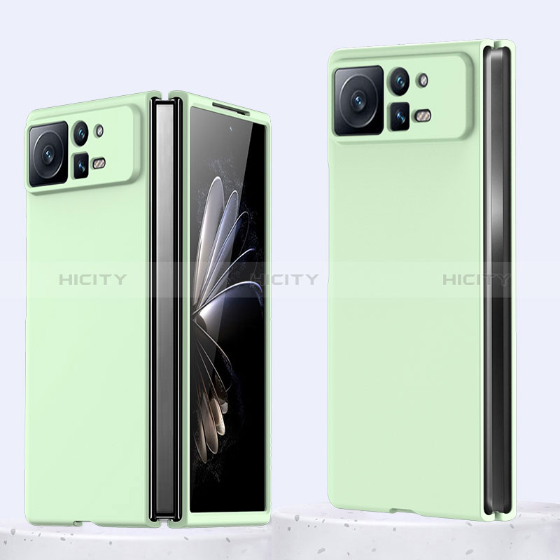 Coque Plastique Rigide Etui Housse Mat pour Xiaomi Mix Fold 2 5G Pastel Vert Plus